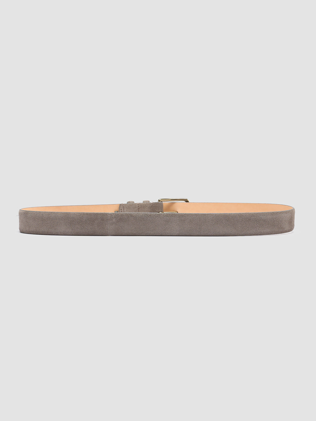 OC STRIP 33 - Grey Suede belt - image 3,side view