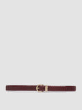 OC STRIP 46 - Burgundy Leather Belt Officine Creative - 1