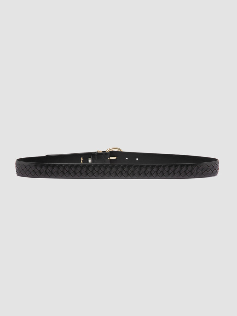 OC STRIP 46 - Black Leather Belt Officine Creative - 3