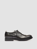 ACADEMIA 001 - Scarpe Derby in Pelle Grigia - thumb image 1,side view