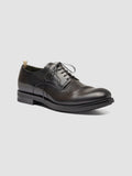 ACADEMIA 001 - Scarpe Derby in Pelle Grigia - thumb image 3,side view