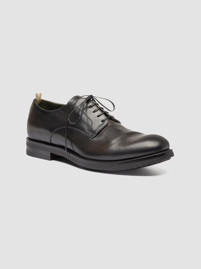ACADEMIA 001 - Scarpe Derby in Pelle Grigia