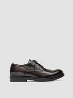 ACADEMIA 001 - Brown Leather Derby Shoes