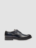 ACADEMIA 001 - Scarpe Derby in Pelle Blu - thumb image 1,side view