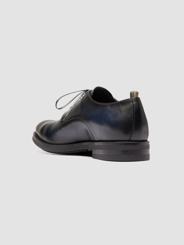 ACADEMIA 001 - Scarpe Derby in Pelle Blu