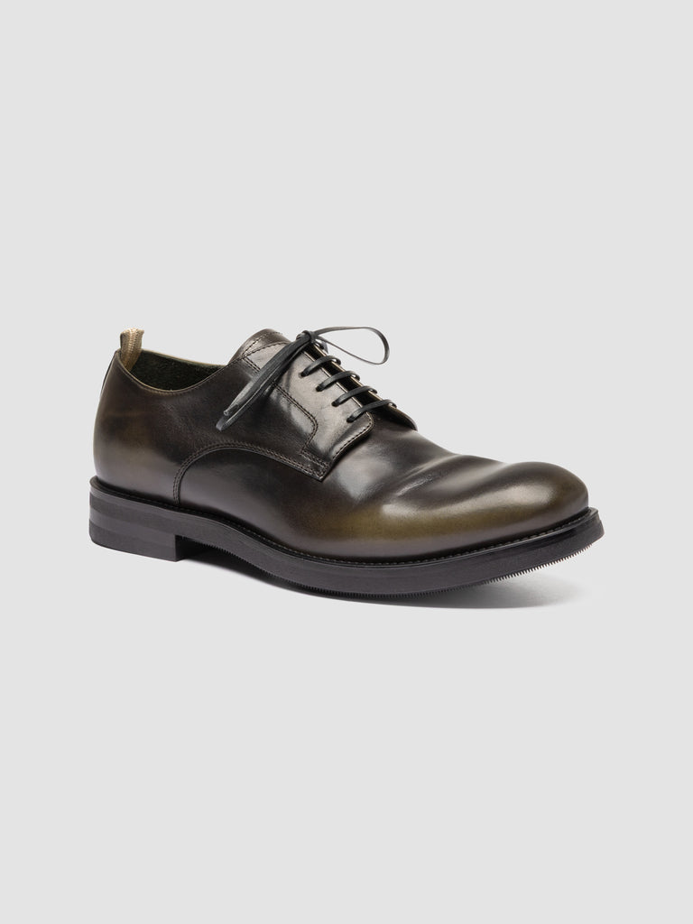 ACADEMIA 001 - Scarpe Derby in Pelle Nera
