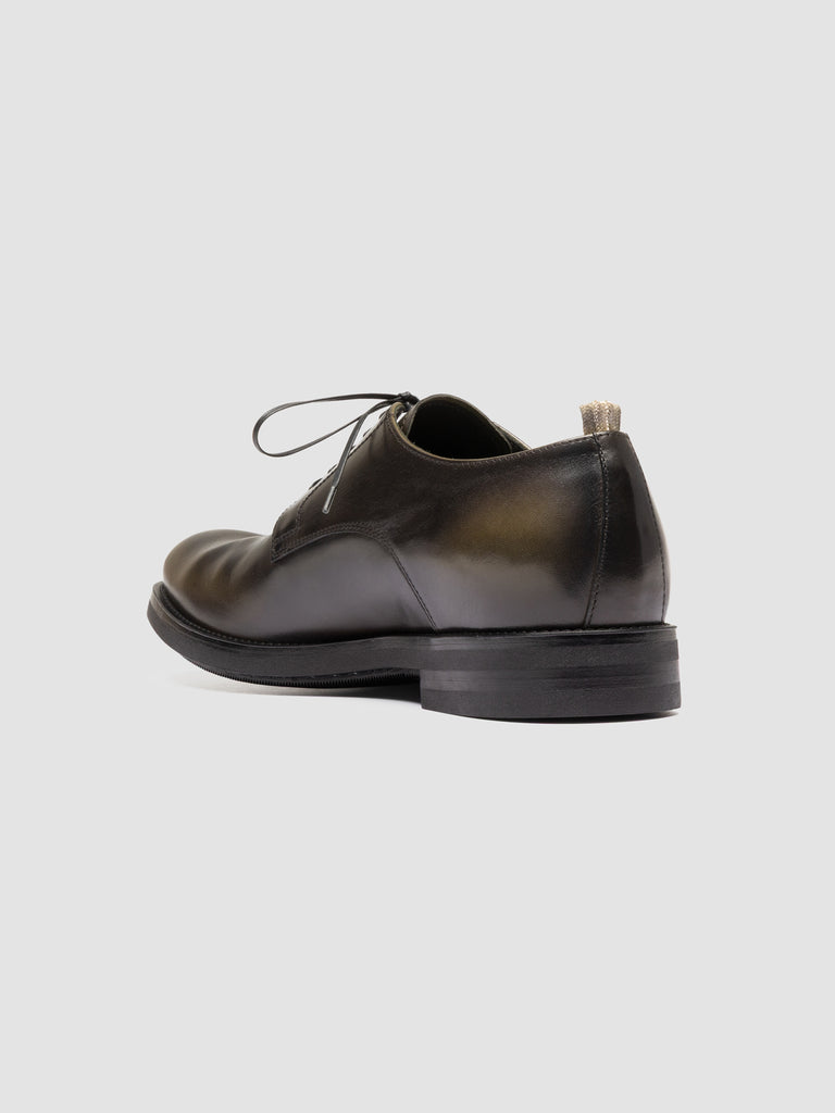 ACADEMIA 001 - Scarpe Derby in Pelle Nera