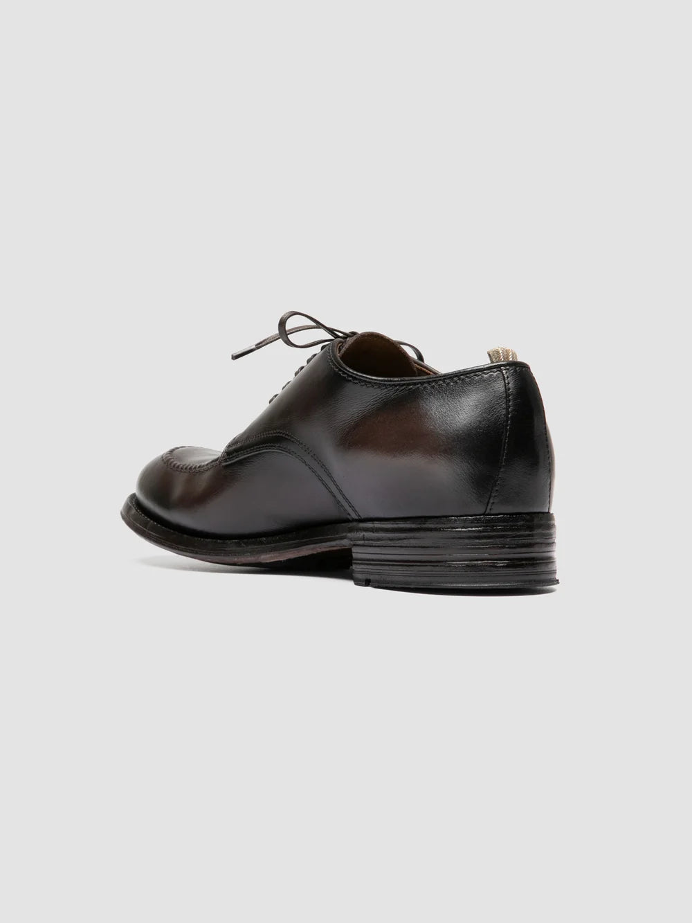 ADMIRAL 013 - Scarpe Derby in Pelle Marrone - image 4,side view