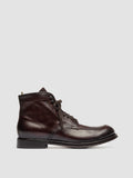 ADMIRAL 014 - Stivali Stringati in Pelle Bordeaux - thumb image 1,side view