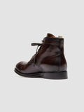 ADMIRAL 014 - Stivali Stringati in Pelle Bordeaux - thumb image 4,side view