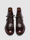 ADMIRAL 014 - Braune Schnürstiefel aus Leder - thumb image 2,side view