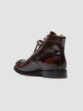 ADMIRAL 014 - Braune Schnürstiefel aus Leder - thumb image 4,side view