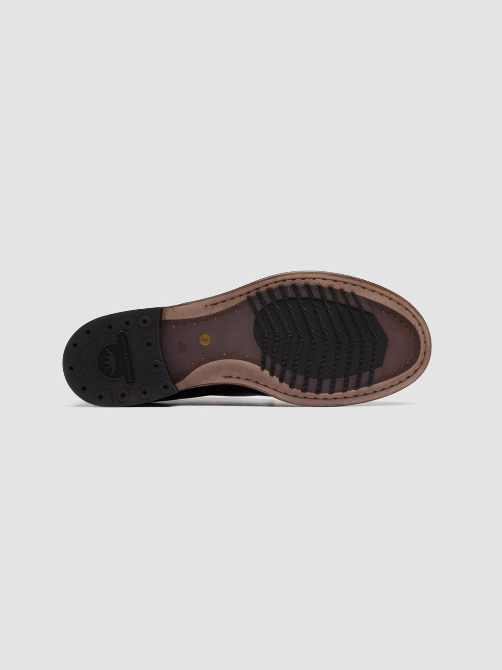 ADMIRAL 014 - Braune Schnürstiefel aus Leder - image 5,side view