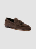AIRTO 013 - Brown Suede Tassel Loafers - thumb image 3,side view