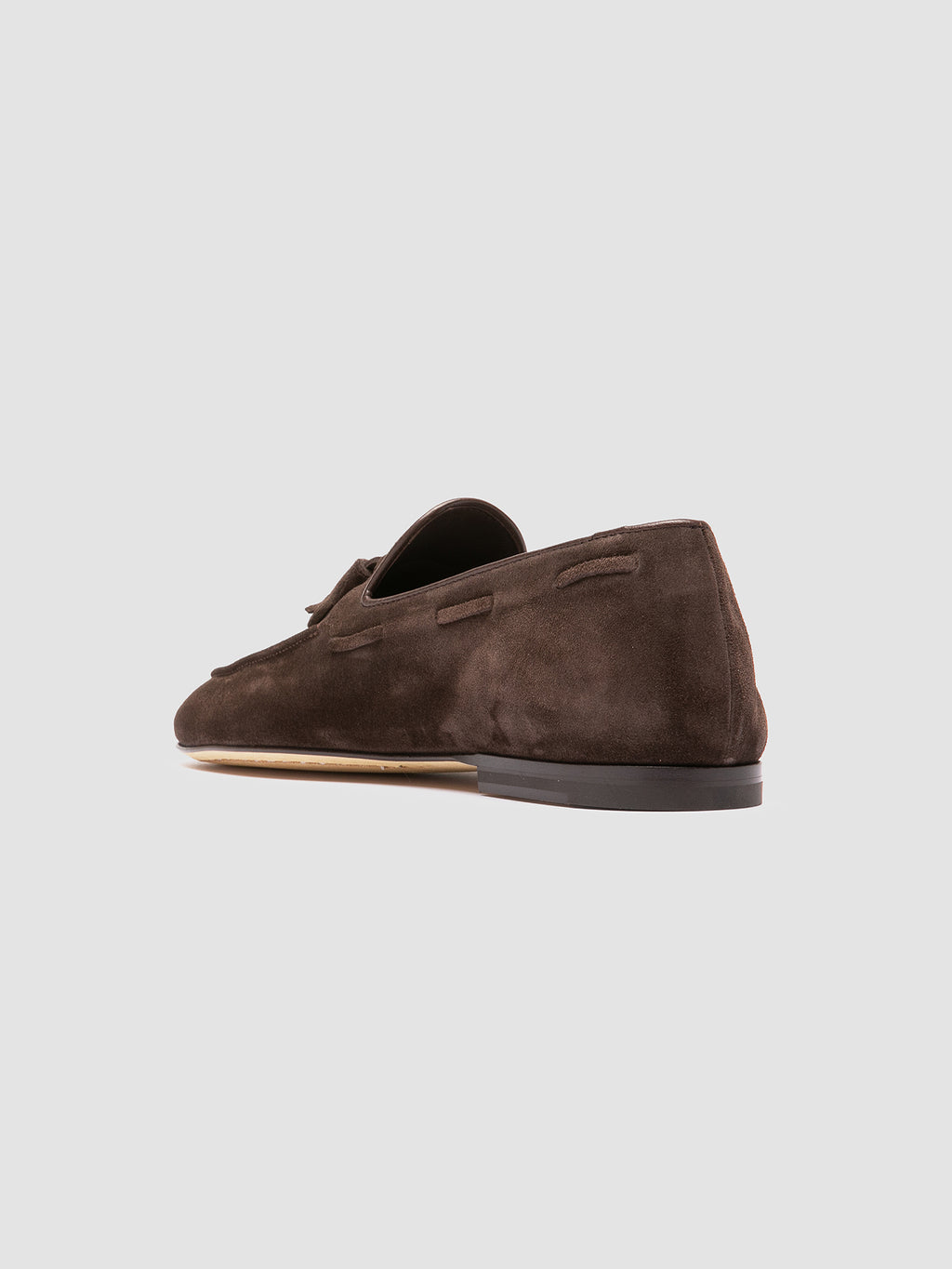 AIRTO 013 - Brown Suede Tassel Loafers - image 4,side view
