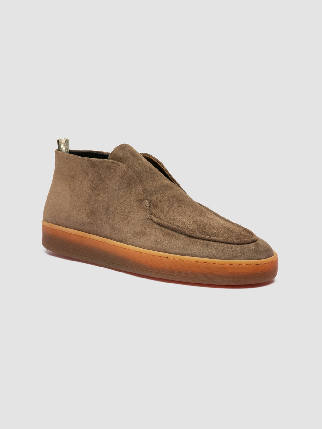 AMBRIE 002 - Stivali Chukka in Pelle Scamosciata Marrone - image 3,side view