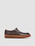 AMBRIE 003 - Brown Leather Derby shoes - thumb image 1,side view