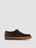 AMBRIE 003 - Brown Suede Derby Shoes - thumb image 1,side view