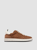 THE ANSWER 002 - Brown Leather and Suede Low Top Sneakers