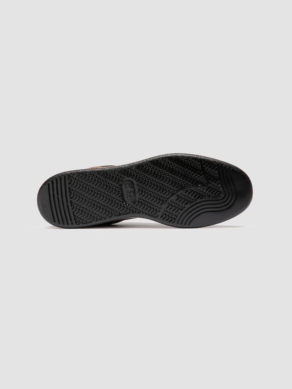 THE ANSWER 002 - Braune Sneakers aus Leder und Wildleder - image 5,side view