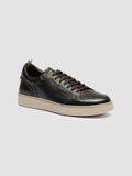 THE ANSWER 005 - Braune Sneakers aus Leder - thumb image 3,side view
