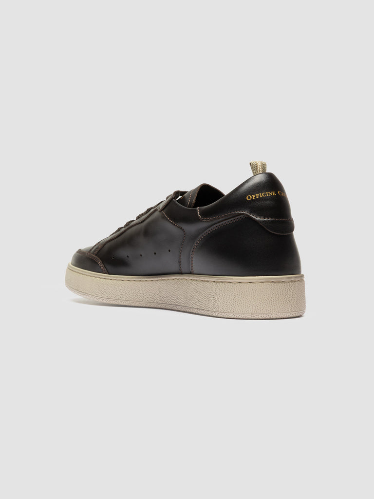 THE ANSWER 005 - Brown Leather Sneakers