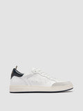 THE ANSWER 007 - White Leather and Suede Sneakers