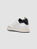THE ANSWER 007 - White Leather and Suede Sneakers