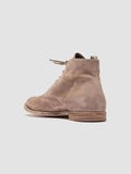 ARCHIVE 513 - Taupe Suede Lace-up Boots