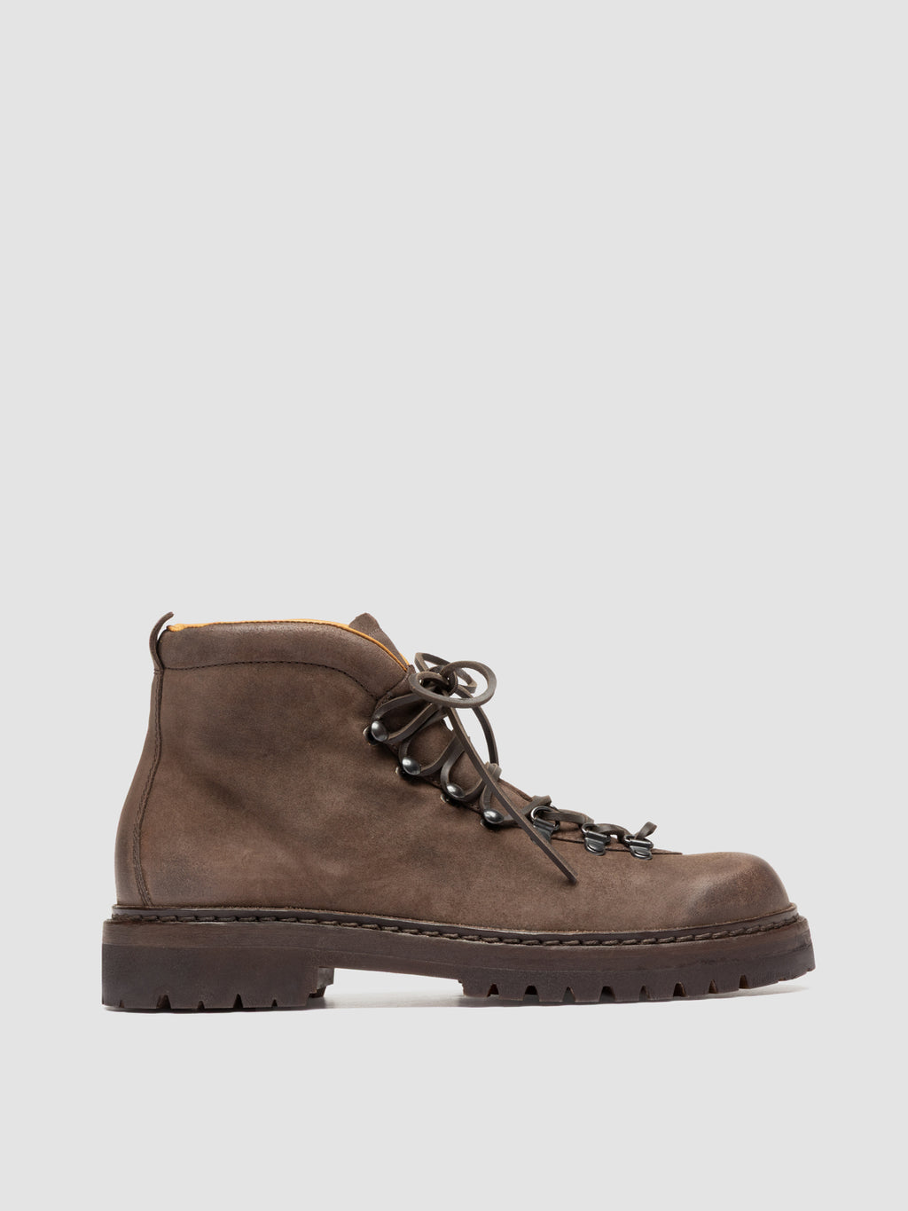 ARTIK FLEXI 002 - Brown Suede Lace Up Boots - image 1,side view