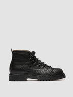 ARTIK FLEXI 002 - Black Leather Lace Up Boots