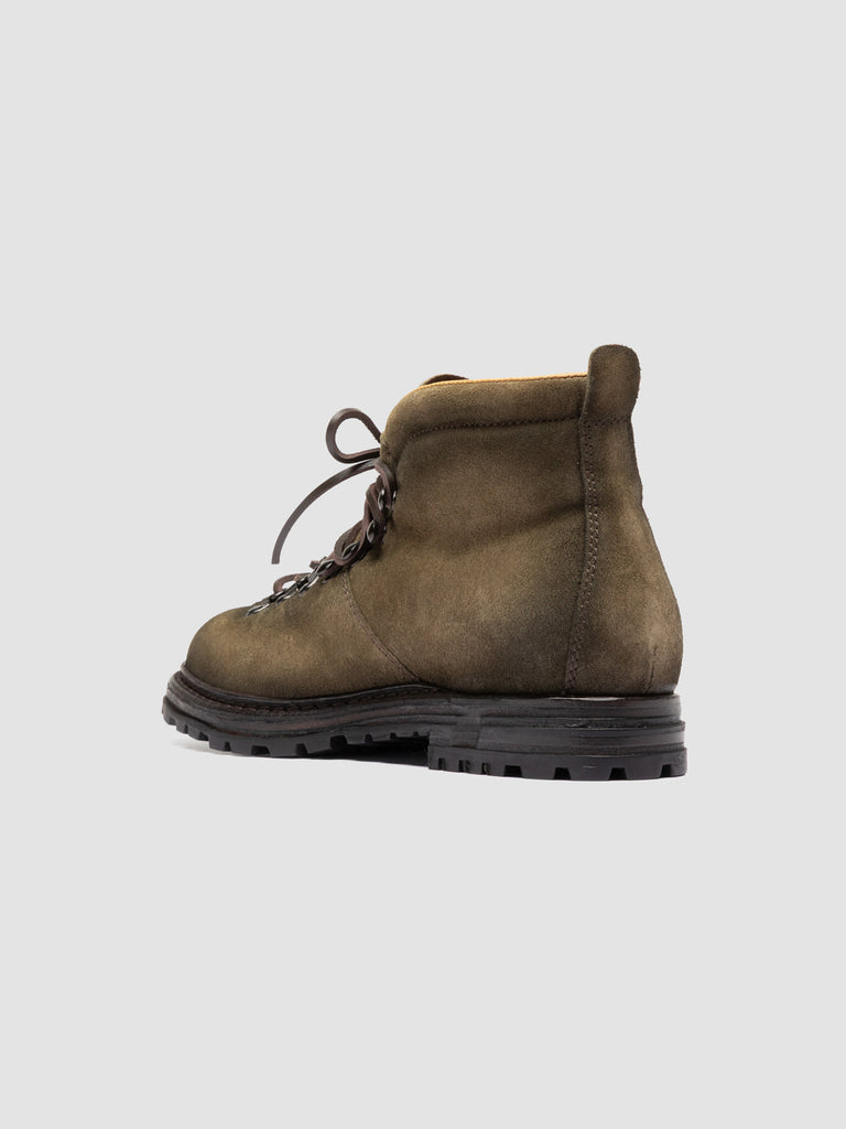 ARTIK 001 - Braune Schnürstiefel aus Wildleder