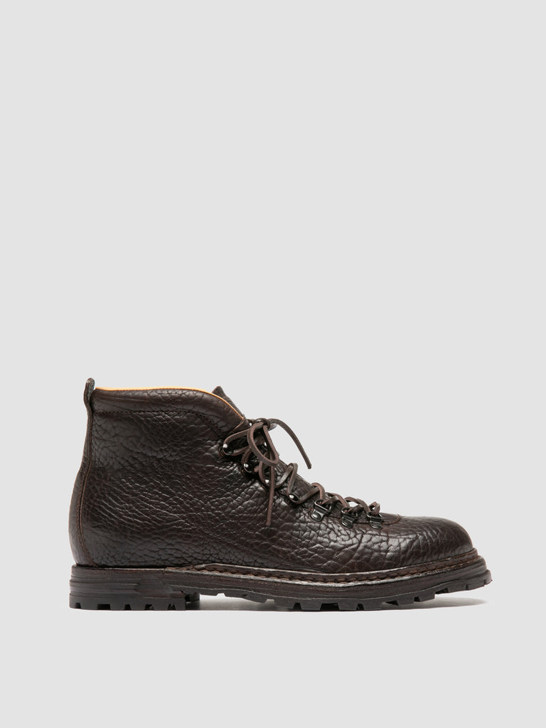 ARTIK 001 - Brown Leather Lace Up Boots