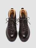 ARTIK 001 - Brown Leather Lace Up Boots