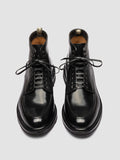 ASTON CREPE 004 - Black Leather Lace Up Boots - thumb image 2,side view
