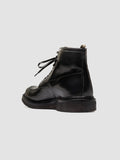 ASTON CREPE 004 - Black Leather Lace Up Boots - thumb image 4,side view