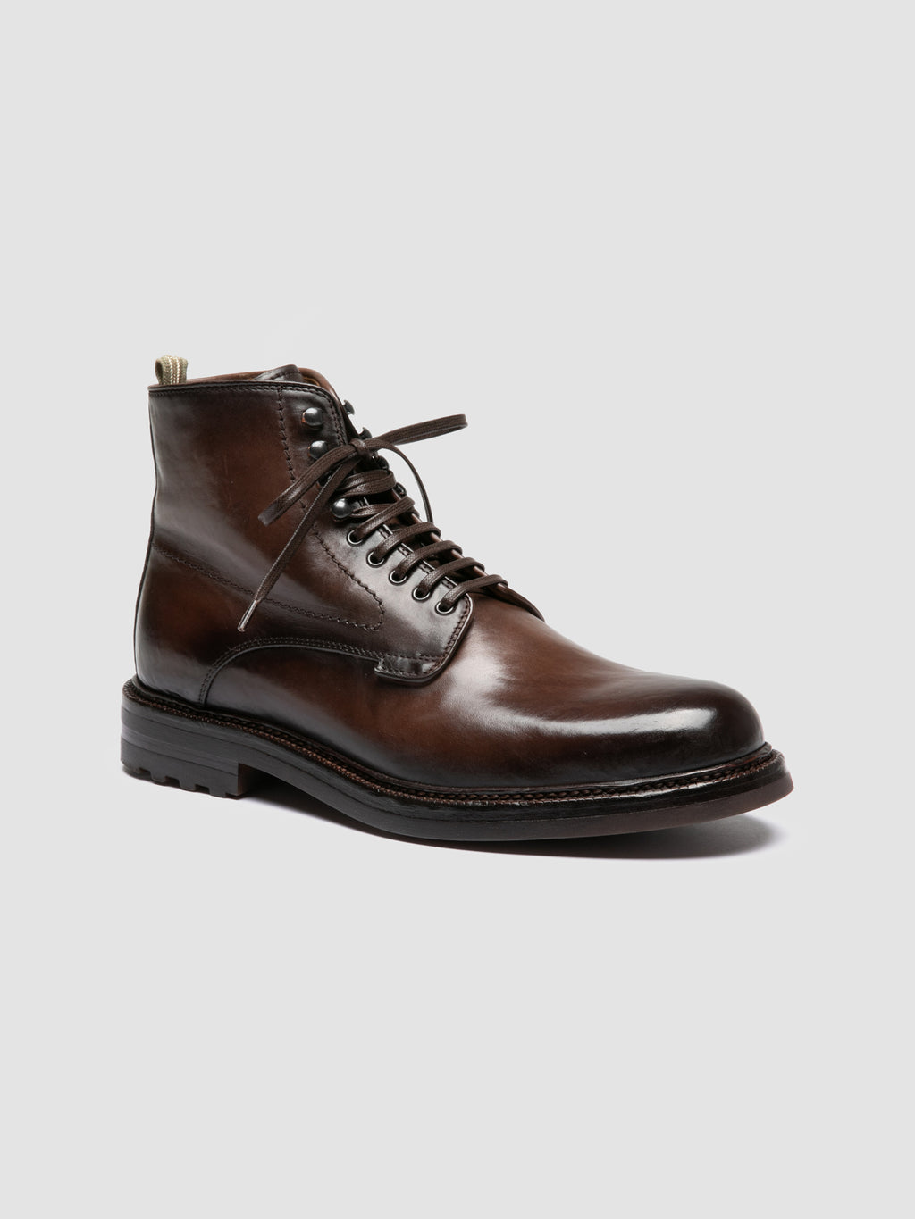 ASTON FLEXI 003 - Brown Lace-up Boots - image 3,side view