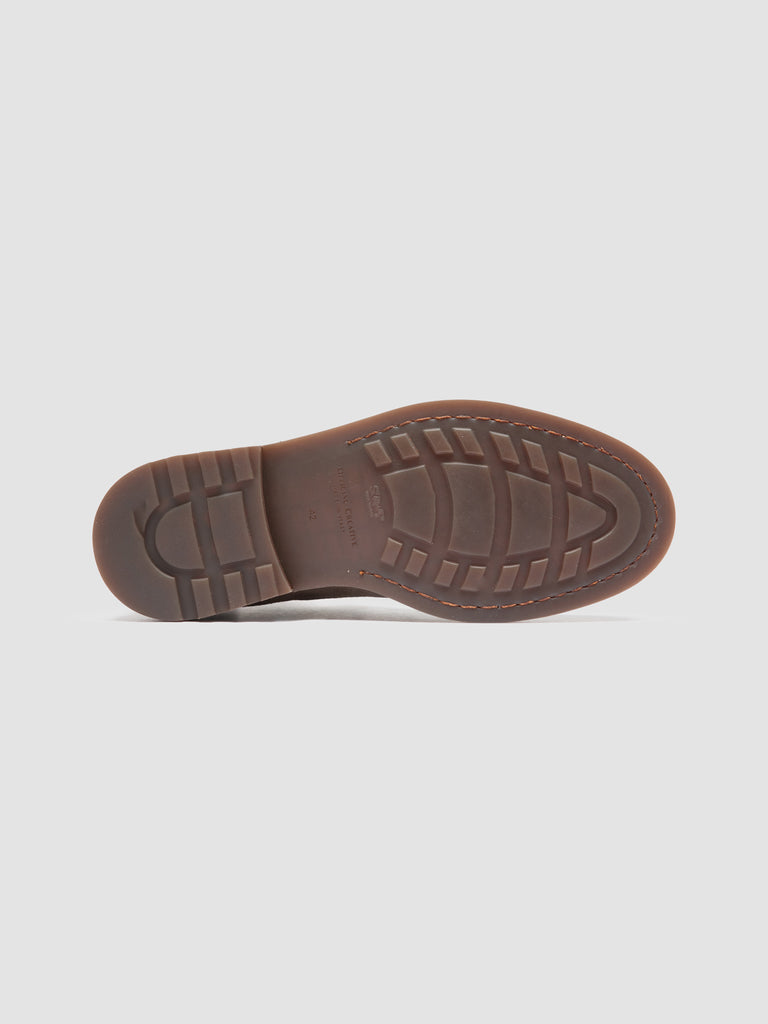 ASTON FLEXI 003 - Taupe Suede Lace Up Boots