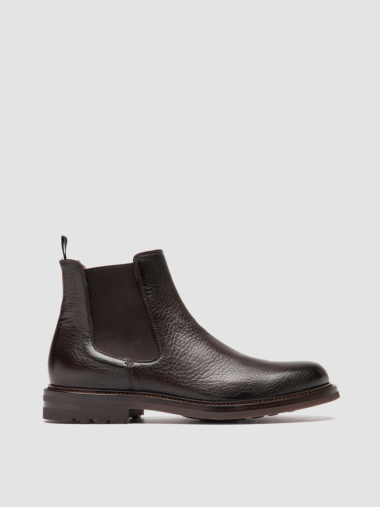 ASTON FLEXI 004 - Brown Leather Chelsea Boots