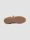 AWAY 004 - Sneaker Basse in Pelle Scamosciata Marrone - thumb image 5,side view