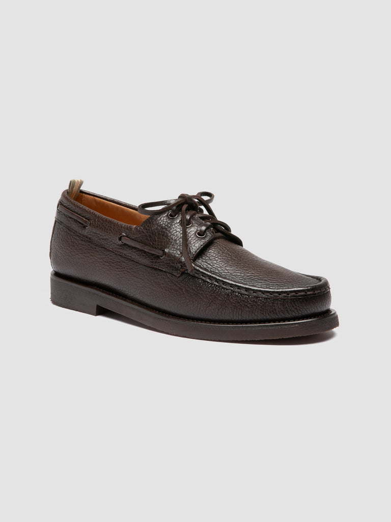 BALFRON FLEXI 003 - Scarpe da Barca in Pelle Bianca