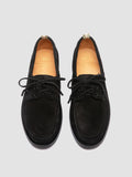 BALFRON FLEXI 003 - Black Suede Boat Shoes - thumb image 2,side view
