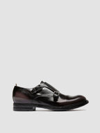 BALANCE 024 - Schwarze Monk-Schuhe aus Leder