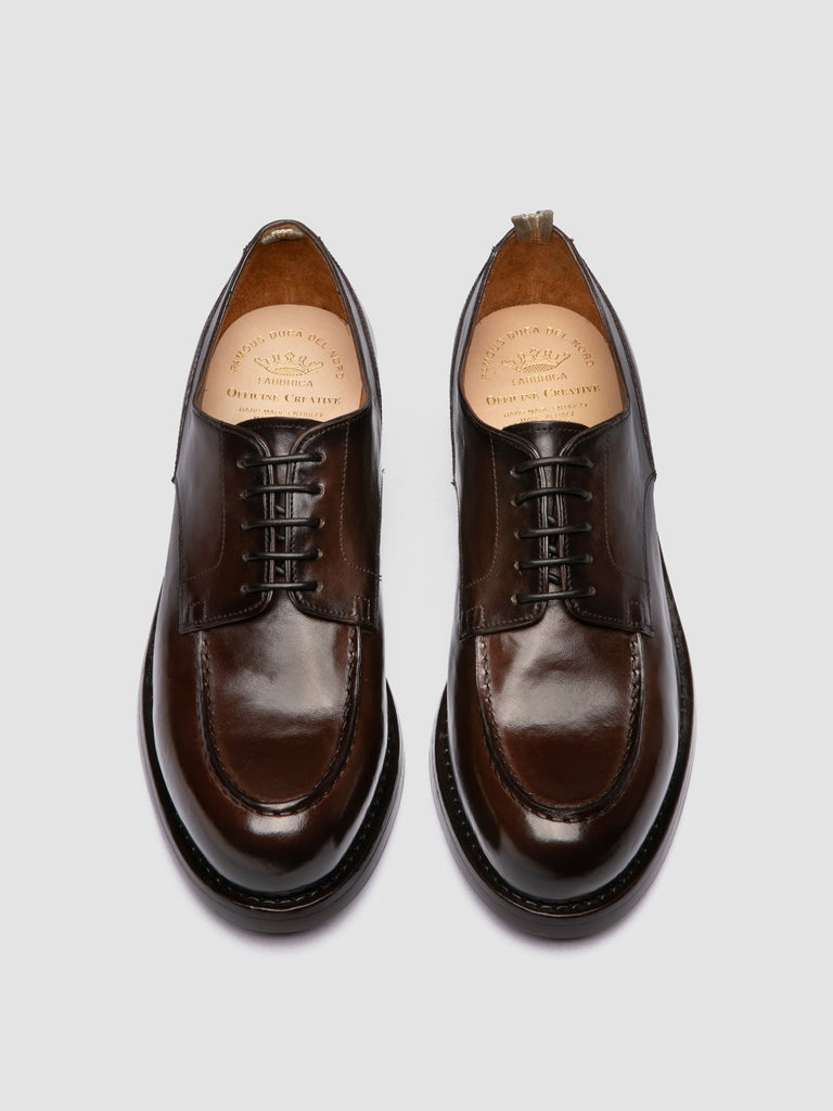 BALATA FLEXI 001 - Brown Leather Derby Shoes