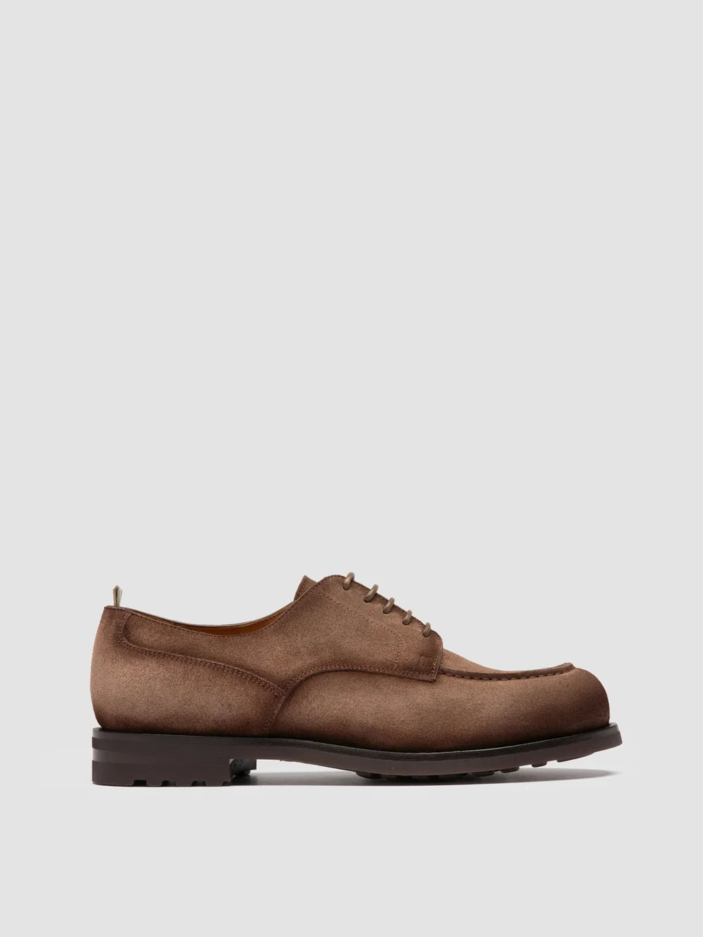 BALATA FLEXI - Scarpe Derby in Pelle Scamosciata Marrone - image 1,side view