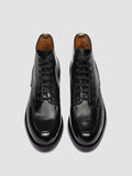 BALATA FLEXI 002 - Black Leather Lace Up Boots - thumb image 2,side view