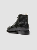 BALATA FLEXI 002 - Black Leather Lace Up Boots - thumb image 4,side view
