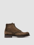 BALATA FLEXI 002 - Brown Suede Lace Up Boots - thumb image 1,side view