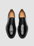 BARITON FLEXI 001 - Black Leather Derby Shoes - thumb image 2,side view
