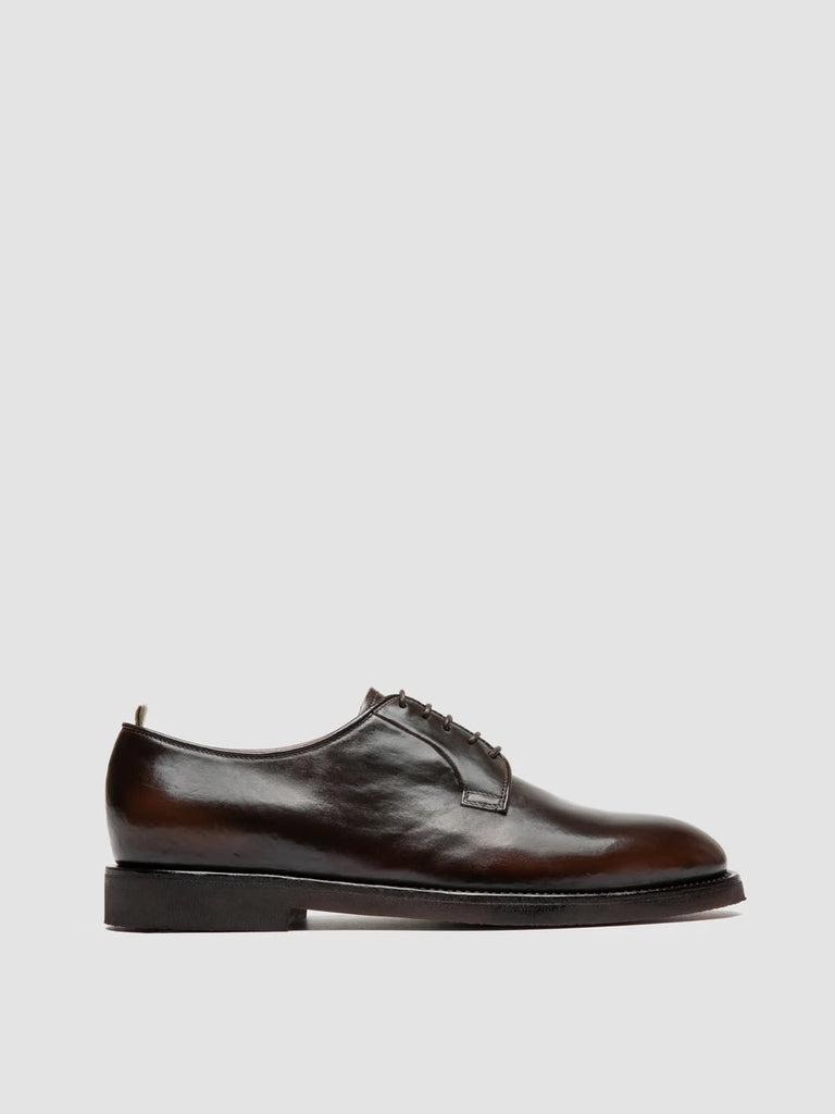 BARITON FLEXI 001 - Brown Leather Derby Shoes